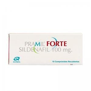 Pramil Forte Sildenafil 100 mg com 10 Comprimidos