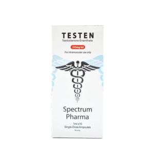Spectrum Pharma Testen 300mg 10 Ampolas 1ml | Enantato de Testosterona