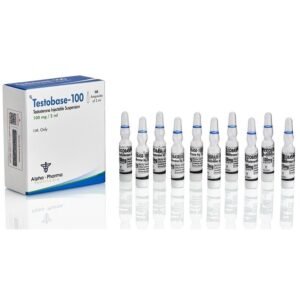 Testobase (Testosterona Aquosa 100mg/10ml) Alpha Pharma